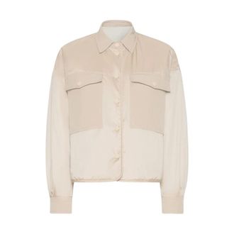 Max Mara Chaqueta Corta Reversible - Jackets - Mujer - Beige - 2XS