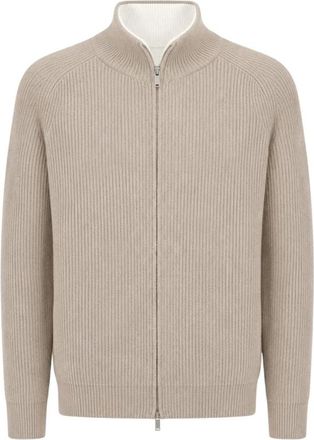 Lardini Heren, Truien, Beige, Maat: M Wol