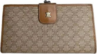 Celine Pre-owned Wallets, female, Beige, Size: ONE SIZE Pre-owned Vintage Wallet
