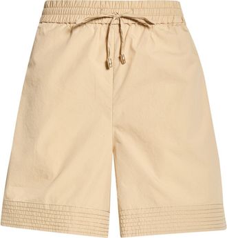 Tommy Bahama Cotton Poplin Drawstring Shorts in Tanned at Nordstrom, Size Medium