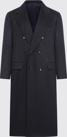 Kiton Coat KITON Men color Blue