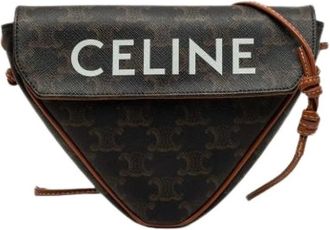 Celine Borsa Pre-owned Vintage Crossbody - - Pre-owned - Donna - Marrone - ONE SIZE