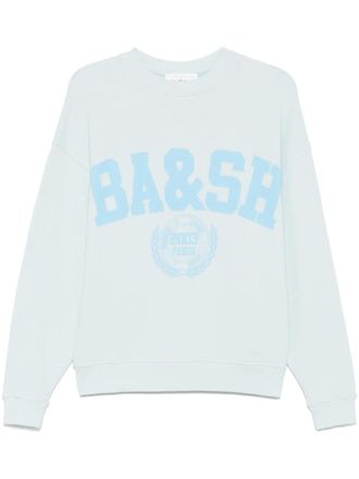 BA&SH Benjamin sweatshirt - women - Elastane/Cotton - 2 - Blue