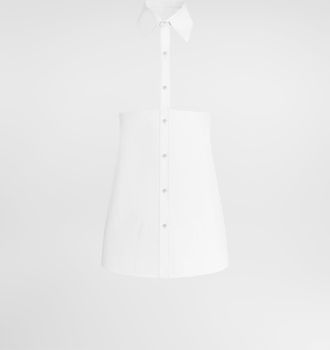 Dolce & Gabbana Cotton Poplin Top - Woman Shirts And Tops White 36