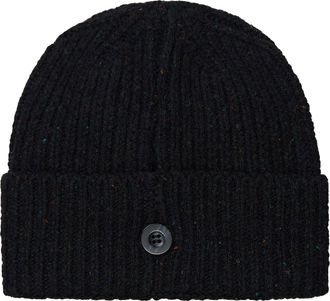 Carhartt Work in Progress Mens Knitted Hat Anglistic Speckled Black 80-20 Wool-Cotton 80/20 Wool/cotton