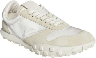 Jil Sander Low-Top Sneaker - Moon Sneakers In Nylon And Suede Cream - Gr. 36 (EU) - in Weiß - für Damen