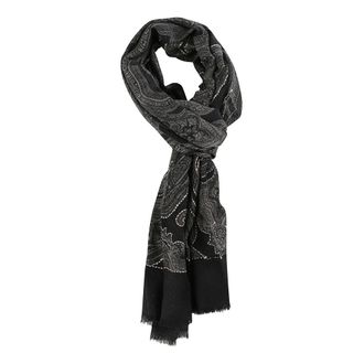 Altea Stola Paisley - - Accessories - Uomo - Nero - ONE SIZE