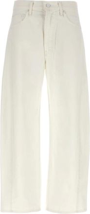 Mother Jeans, Dames, Wit, W26, Katoen, The Full Pipe Ankle