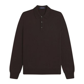 Fred Perry Hombre, Sudaderas, Marr&oacute;n, Talla: S