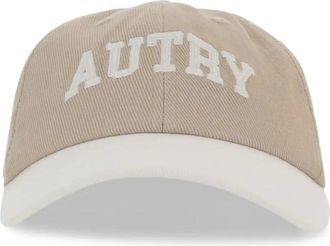 Autry Caps, unisex, Beige, Size: ONE SIZE Jute Cotton Baseball Cap