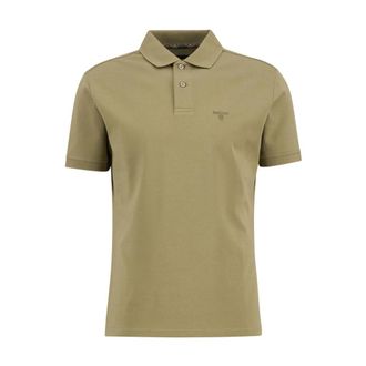 Barbour Polo Shirts, male, Green, Size: XL Hylton Interlock Polo