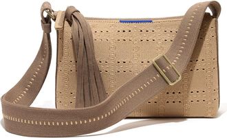 Rothy's The Casual Crossbody in Brown Perf at Nordstrom