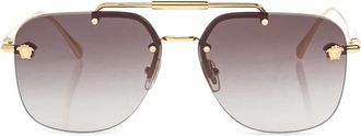 Versace Ve 2296 Zonnebrillen - Dames - Zonnebrillen - Geel - 60 MM - Accessoires