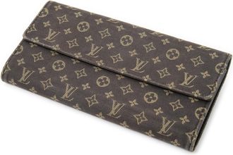 Louis Vuitton Pre-owned Womens Sarah Wallet - Brown - One Size