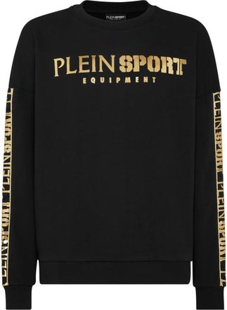 Plein Sport Sweatshirt - Heren - Sportshirts - Zwart - XS - Katoen - Fitness