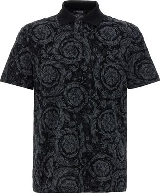 Versace Baroque Polo Shirt