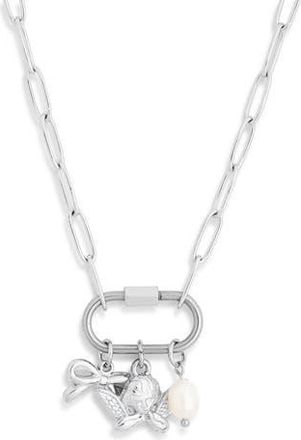 Petit Moments Cutesy Charm Necklace in Silver - Nordstrom Exclusive at Nordstrom Rack