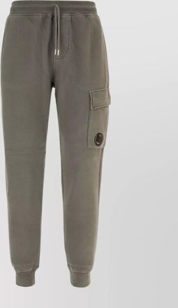 C.P. Company waistband elastic ribbed cuffs side cargo pocket