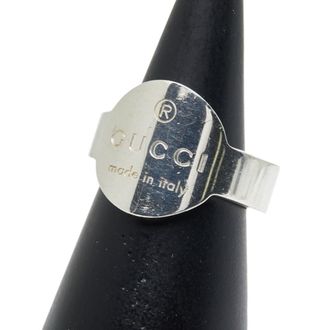 Gucci Silver Silver 925 Band Ring (Pre-Owned)