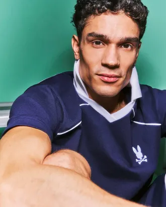 Psycho Bunny Mens Toby Jersey 402 EVENING BLUE / XXXL