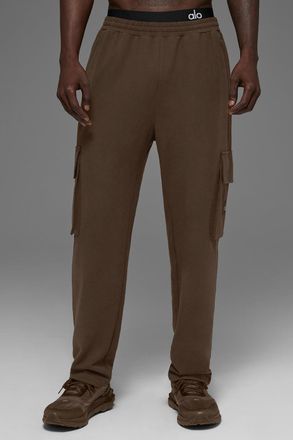 Alo | Double Take Cargo Pants in Espresso Brown, Size: Medium