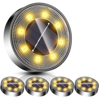 OEM 5 Luces Solares Para Exteriores, Luces Solares Impermeables Para Jard&iacute;n, Ideales Para Decorar El C&eacute;sped -crezuo