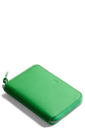 Bellroy Leather RFID Folio Wallet in Neon Green at Nordstrom