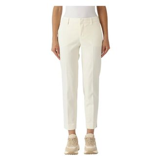 Pantaloni Torino Donna, Pantaloni, Bianco, S, new