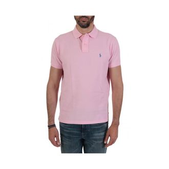 Ralph Lauren Tops, Heren, Roze, S, Polo Shirts