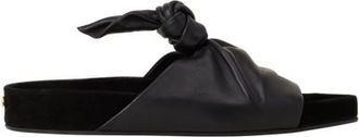 Lanvin Cocoon Flat Leather Mule in Black at Nordstrom, Size 36