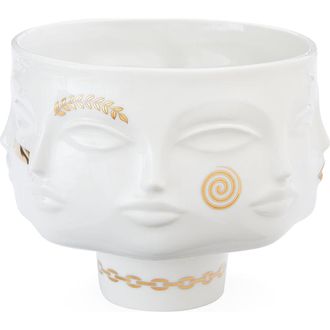 Jonathan Adler Gilded Dora Maar Decorative Bowl in Gold /White at Nordstrom