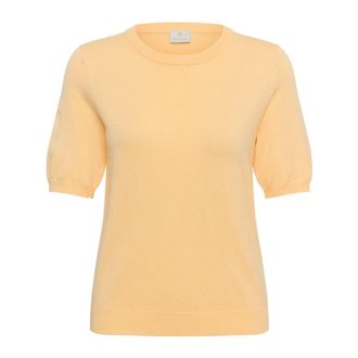 Kaffe Maglieria Girocollo - - Knitwear - Donna - Giallo - S