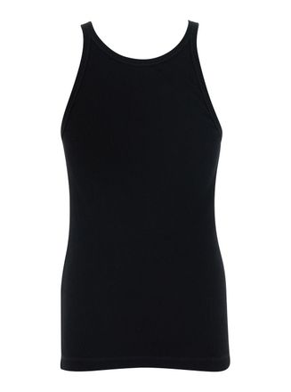 Dolce & Gabbana Mens Sleeveless Top Black Cotton Tops