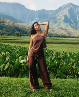 Billabong Double Take Pants In Brown