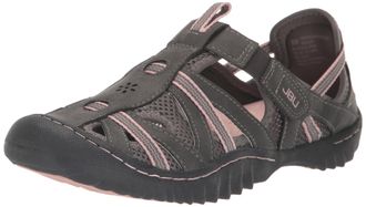 JBU by Jambu Jambu JBU Womens Regional Water Ready Oxford Flat, Charcoal/Petal, 5.5 UK