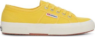 Superga 2750 Cotu Classic Low Cut Canvas Trainers Sunflower/Avorio 4.5 UK Lace Up Breathable Vegan