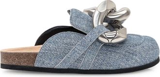 J.W.Anderson J. W. Anderson Slipper-mule In Blue Leather