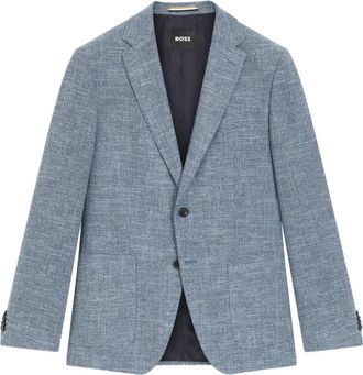 BOSS Blazer con bottoni - Blu