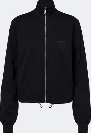 Prada Reversible cotton and Re-Nylon blouson jacket
