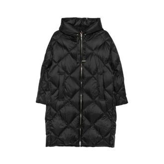 Max Mara Trefe Padded Down Jacket - Dames - Mantels - Zwart - Maat: 4XS
