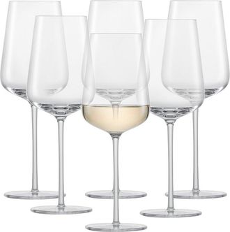 Zwiesel Glas Set Of 6 Vervino 13.7Oz Sauvignon Blanc Glasses