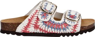 Scholl Noelle Slide - Dames - Sandalen - Veelkleurig - 40 EU - Leer - Schoenen