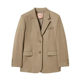 Twinset Jassen, Dames, Beige, M, Blazer