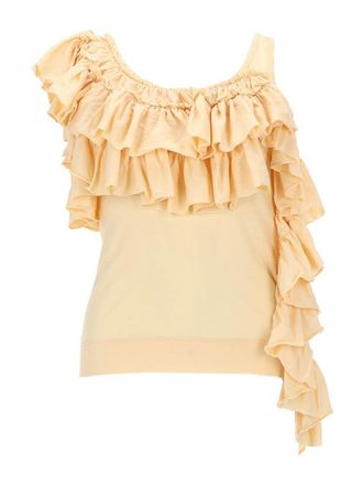 Dries Van Noten Top With Ruches