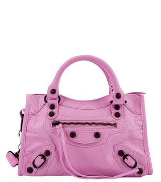Balenciaga Pink Le City Mini Satchel