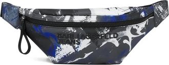 Karl Lagerfeld Borsa tote con stampa graffiti - Grigio