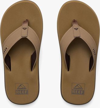 Reef Mens Reef THE LAYBACK Mens Toe-Post Sandals Tan - Brown - Size: 11