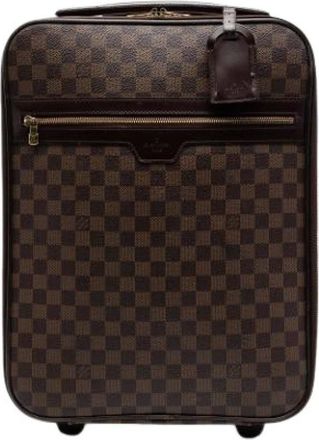 Louis Vuitton Pre-owned Bags, female, Brown, Size: ONE SIZE Pre-owned Pegase 45
