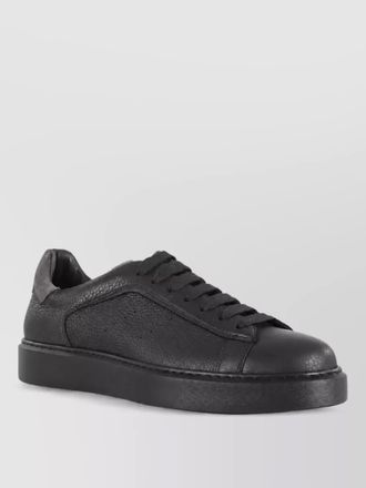 Doucal's leather low-top sneakers