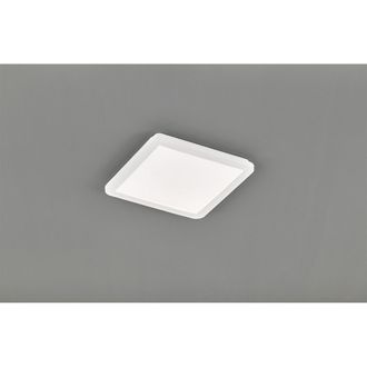 Trio Camillus Plaf&oacute;n Cuadrado Led Regulable Blanco Ip44 30x30 Cm Lighting
